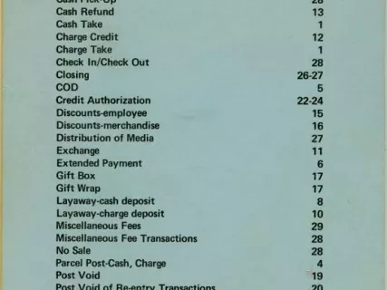Manual, Employee - EPOS Terminal Guide