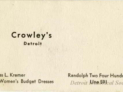 Card, Business
