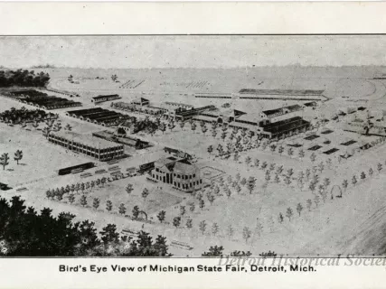 Postcard - Bird's Eye View of Michigan State Fair, Detroit, Mich.