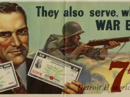 Poster - They also serve, who buy War Bonds