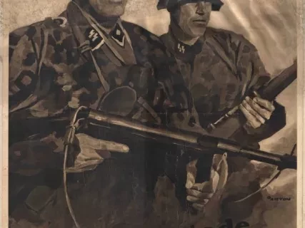 Poster - SS-Sturmbrigade Langemarck