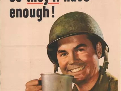 Poster - Do with less - so they'll have enough!
Rationing Gives You Your Fair Share