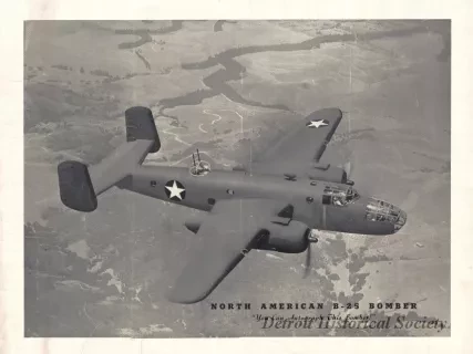 Poster - North American B-25 Bomber,
You Can Autograph This Bomber!