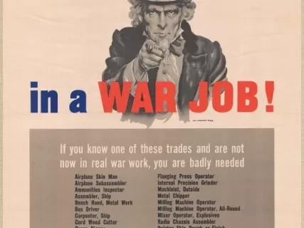 Poster - I need your skill in a WAR JOB!