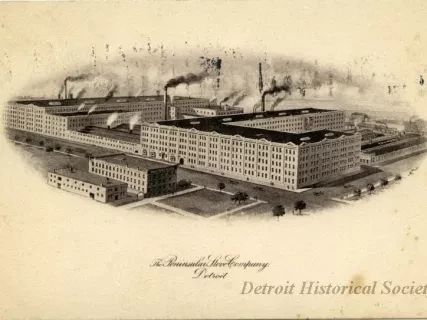Postcard - The Peninsular Stove Company, Detroit