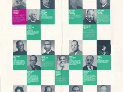 Poster - Struggle, Strife and Salvation - Black Ministry in the Episcopal Church
