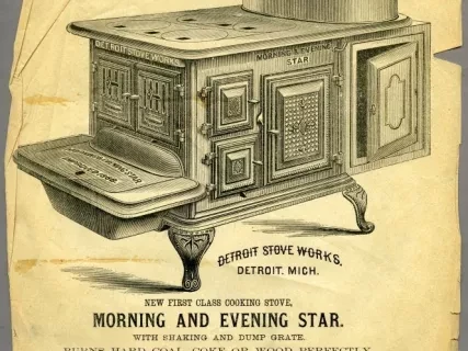 Advertisement - Morning and Evening Star