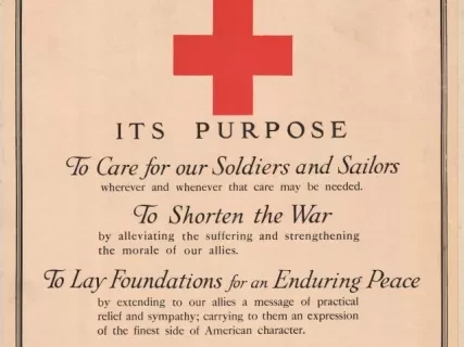 Poster - Read These Facts About Your American Red Cross