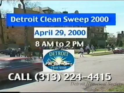 VHS - Clean Sweep 2000
Volunteers
30 Sec. Spot