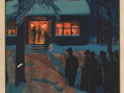 Poster - His Home Over There