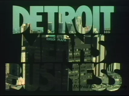 U-Matic - Detroit Means Business
Urban Communications
23:00
