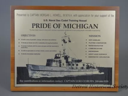 Plaque, Award