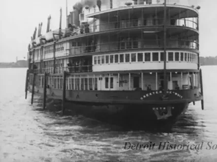 Film, Motion Picture - Detroit's Riverfront 1925-26[sic]