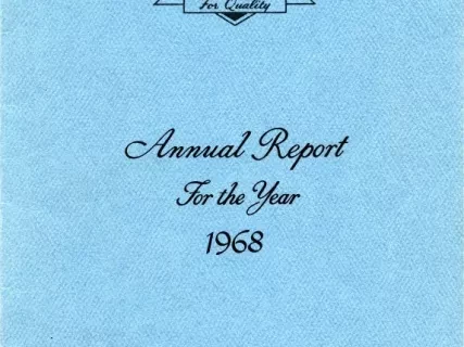 Report, Annual - Annual Report for the Year 1968
Floral City Furniture Company, Inc.