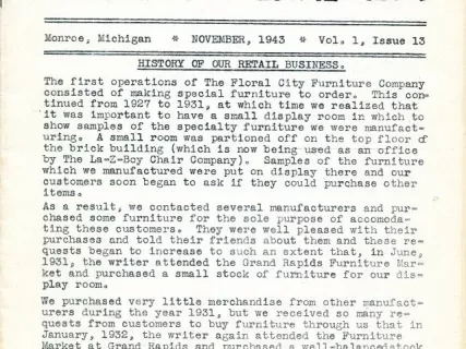 Newsletter - La-Z-News & Floral Views