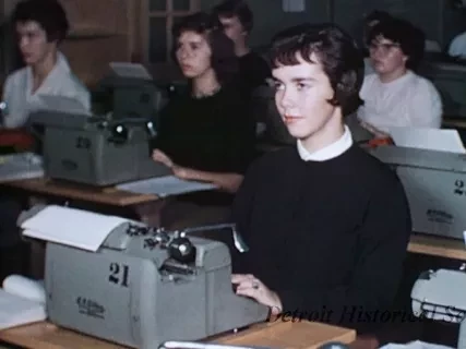 Film, Motion Picture - "Detroit Today and Tomorrow' Standard Accident Insurance Co. and Detroit Board of Education," For Telecast Feb. 16, 1958, WWJ-TV, 2:-2:30 PM