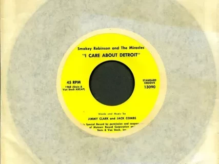 Record, Phonograph - I Care About Detroit