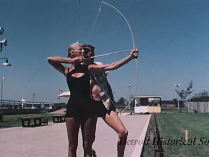 Film, Motion Picture - "Detroit, Today & Tomorrow," Socony Mobil Oil Company and Parks and Recreation in Detroit, B-1