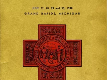 Program - Forty-Fifrth Annual Encampment, Department of Michigan,
United Spanish War Veterans and Auxiliary