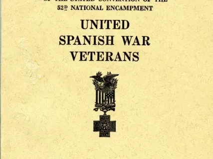 Program - Proceedings of the Stated Convention of the 52nd National Encampment, 
United Spanish War Veterans