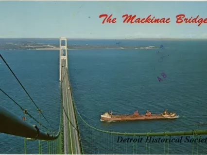 Postcard - The Mackinac Bridge