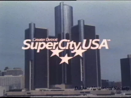 U-Matic - GREATER DETROIT: SUPERCITY USA
2/83
12:06
Copy 9