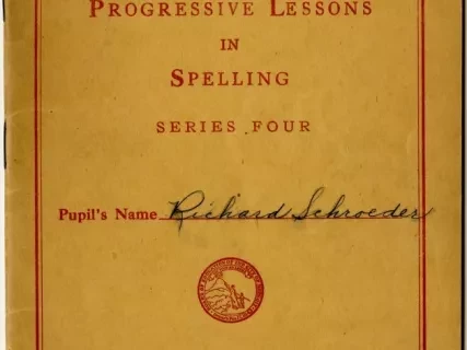 Book, Instruction - Progressive Lessons in Spelling
