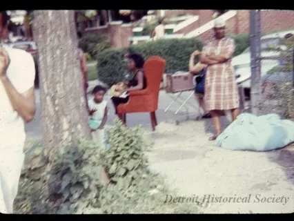 Transparency, Slide - Off Linwood "Shoppers"