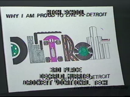 U-Matic - My Heart Is With Detroit Poster & Essay Winners
1991 Devil's Night Campaign
Master