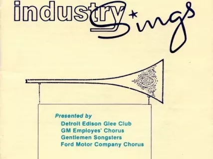 Program - 37th Annual Presentation of Industry Sings