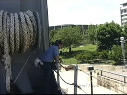 U-Matic - International Freedom Festival 6/30/89 and Navy Ship on Riverfront