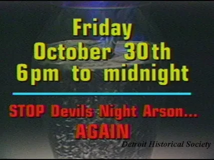 U-Matic - 1992 Devil's Night Spots
:30 Seconds
:10 Seconds
T.T. and Associates