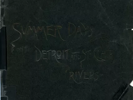 Booklet - Summer Days 
on the Route of Star-Cole Red and White Star Lines' Steamers