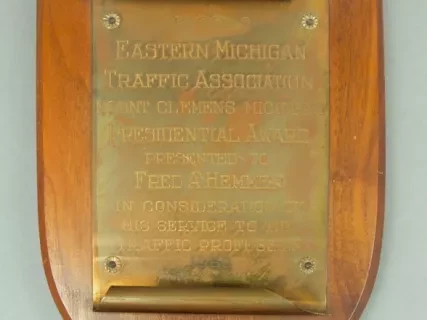 Plaque, Award