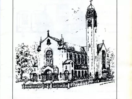 Booklet - St. Thomas the Apostle 
Roman Catholic Church, Detroit, Michigan
1914-1989