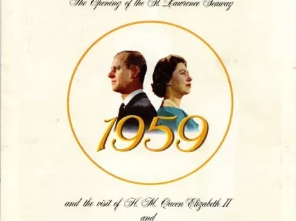 Brochure - Commemorating Events of Great Significance to the People of Ontario,
The Opening of the St. Lawrence Seaway