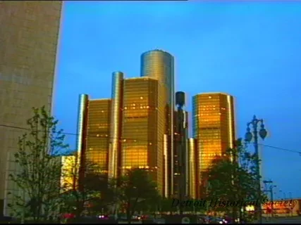 U-Matic - Tape 4
Media Day Footage
Night & Day Shots of Ren Cen & People Mover
Logged
4-28-90