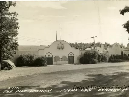 Postcard - The Blue Lantern