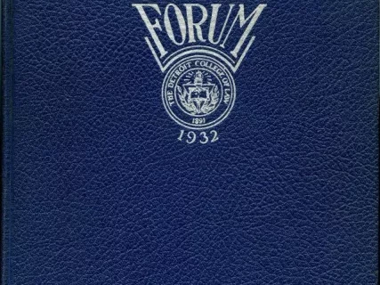 Yearbook - The Forum, 1932