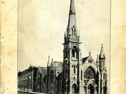 Booklet - Woodward Avenue Baptist Church, 1859-1935
