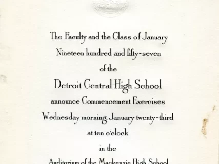 Announcement