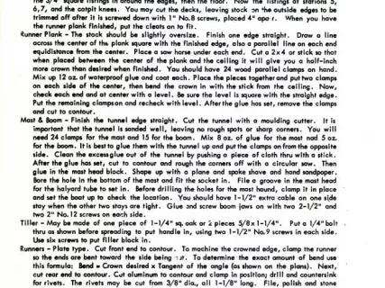 Specification - DN Ice Yacht Construction Procedure & Ponters