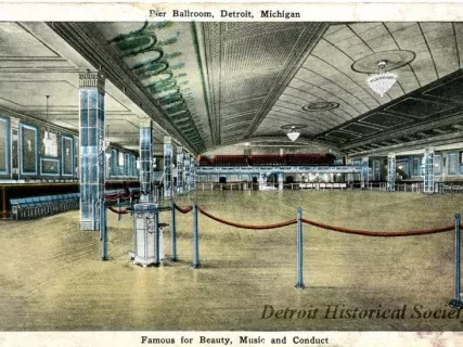 Postcard - Pier Ballroom, Detroit, Mich.