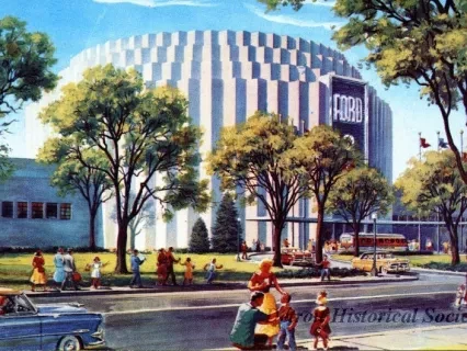 Postcard - Ford Rotunda