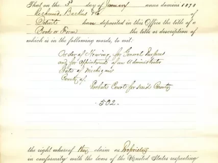 Registration - Library of Congress