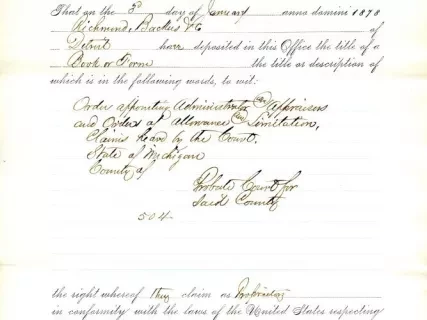 Registration - Library of Congress