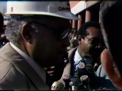 U-Matic - People Mover Groundbreaking Interview w/ Mayor Young
10-31-83
Tape 3