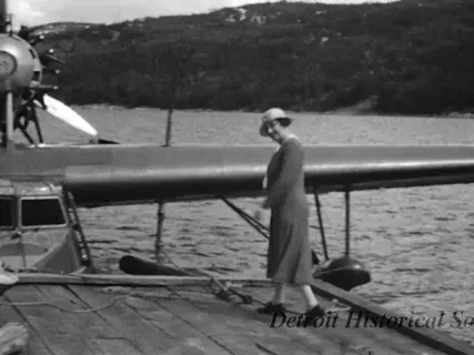 Film, Motion Picture - Alg. Race Course, Mrs. Wood at Georgian Bay
