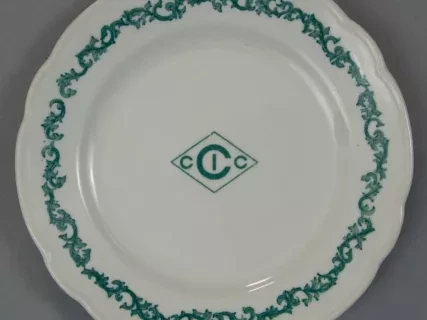 Plate, Dessert