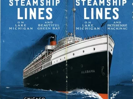 Brochure - Goodrich Steamship Lines
on Lake Michigan and Picturesque Mackinac